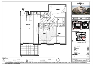 t4 à la vente -   13012  MARSEILLE 12EME, surface 73 m2 vente t4 - UBI442957409